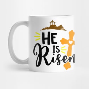 Christian Design He Is Risen Mug